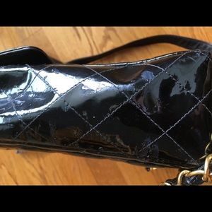 CHANEL vintage 1990’s Patent leather backpack